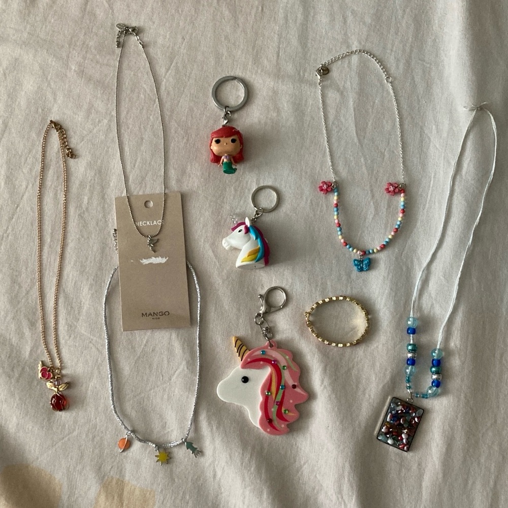Unicorn and Mermaid Kids jewelry and accessories